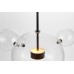 Подвесной светильник LDP 6016-5+1 BK Lumina Deco