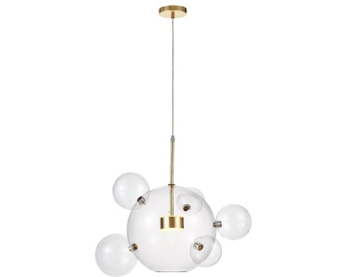 Подвесной светильник LDP 6016-5+1 GD Lumina Deco Подвесной светильник LDP 6016-5+1 GD Lumina Deco