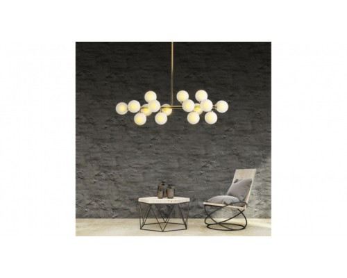 Потолочная люстра Marsiada LDP 6033-16 GD Lumina Deco Потолочная люстра Marsiada LDP 6033-16 GD Lumina Deco