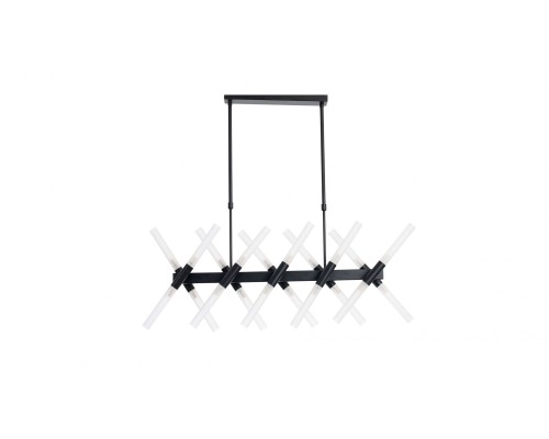 Потолочная люстра Alford LDP 6036-20 BK Lumina Deco Потолочная люстра Alford LDP 6036-20 BK Lumina Deco