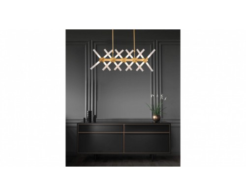 Потолочная люстра Alford LDP 6036-20 GD Lumina Deco Потолочная люстра Alford LDP 6036-20 GD Lumina Deco