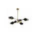 Потолочная люстра Romina LDP 6037-6 BK+GD Lumina Deco