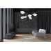 Потолочная люстра Romina LDP 6037-6 WT+BK Lumina Deco