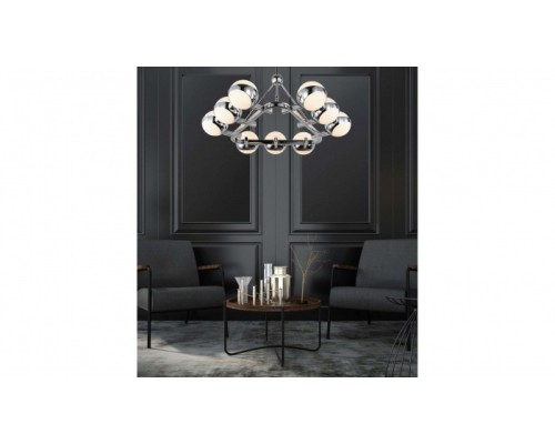 Потолочная люстра Optimus LDP 6038-9 CHR Lumina Deco Потолочная люстра Optimus LDP 6038-9 CHR Lumina Deco