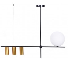 Подвесной светильник  LDP 6042-4 BK+MD Lumina Deco