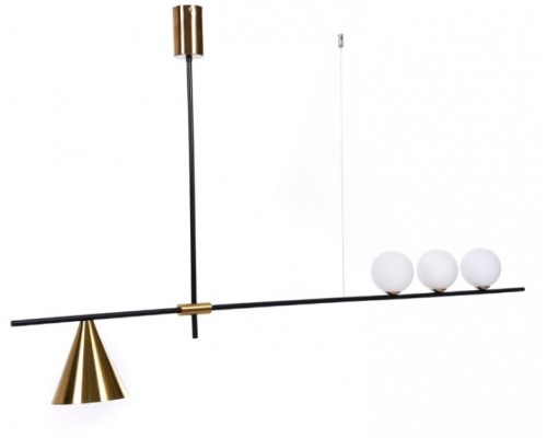 Подвесной светильник LDP 6043-4 BK+MD Lumina Deco Подвесной светильник LDP 6043-4 BK+MD Lumina Deco