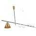 Подвесная люстра LDP 6043-6 BK+MD Lumina Deco