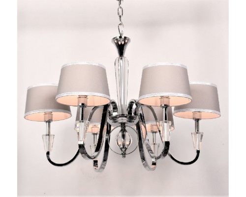 Подвесной светильник Capucci LDP 66076-6 CHR Lumina Deco Подвесной светильник Capucci LDP 66076-6 CHR Lumina Deco