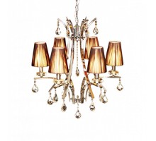 Подвесной светильник Glamour LDP 66247-6 BR+CHR Lumina Deco