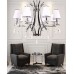Подвесной светильник Glamour LDP 66247-8 WT+CHR Lumina Deco