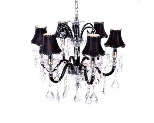 Подвесная люстра Denica LDP 66249-6 BK Lumina Deco Подвесная люстра Denica LDP 66249-6 BK Lumina Deco