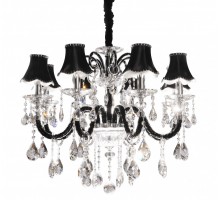 Подвесная люстра Denica LDP 66249-8 BK Lumina Deco