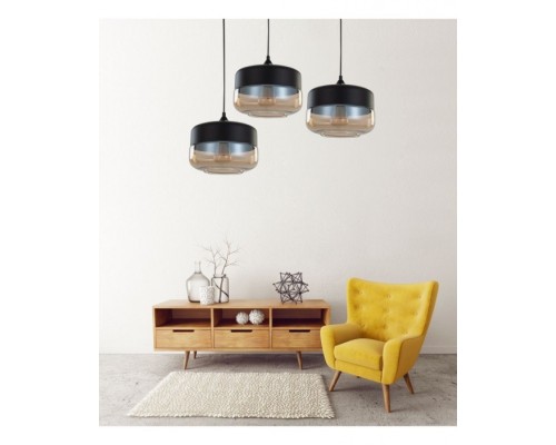 Подвесной светильник Barlet LDP 6808 BK+TEA Lumina Deco Подвесной светильник Barlet LDP 6808 BK+TEA Lumina Deco