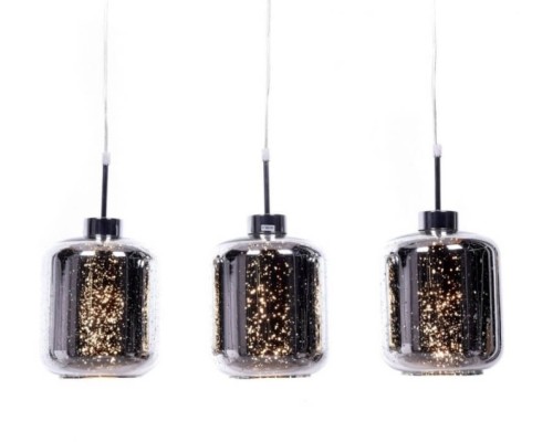 Подвесной светильник LDP 6811-3 PR CHR Lumina Deco Подвесной светильник LDP 6811-3 PR CHR Lumina Deco