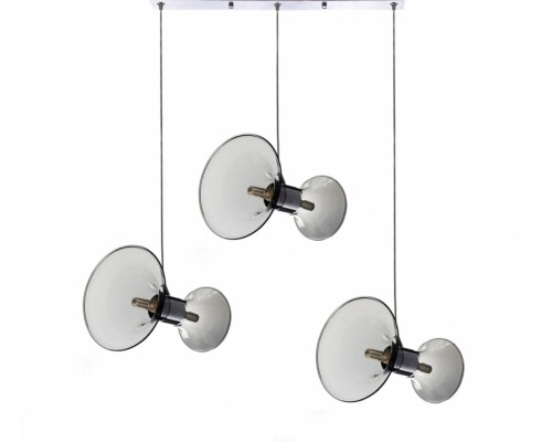 Подвесной светильник LDP 6819-3 GY Lumina Deco Подвесной светильник LDP 6819-3 GY Lumina Deco