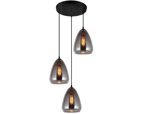 Подвесной светильник LDP 6841-3 GY Lumina Deco Подвесной светильник LDP 6841-3 GY Lumina Deco
