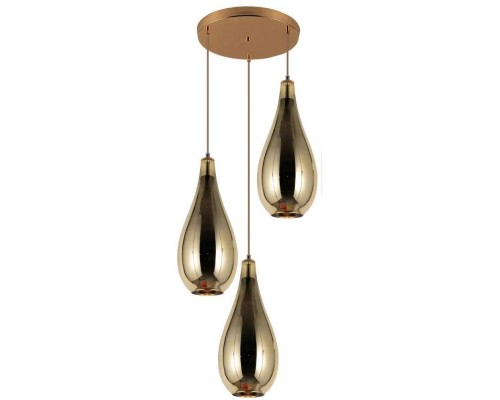Подвесной светильник LDP 6843-3 GD Lumina Deco Подвесной светильник LDP 6843-3 GD Lumina Deco