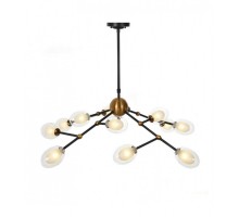 Потолочная люстра Crocus LDP 7002-12 BK+MD Lumina Deco
