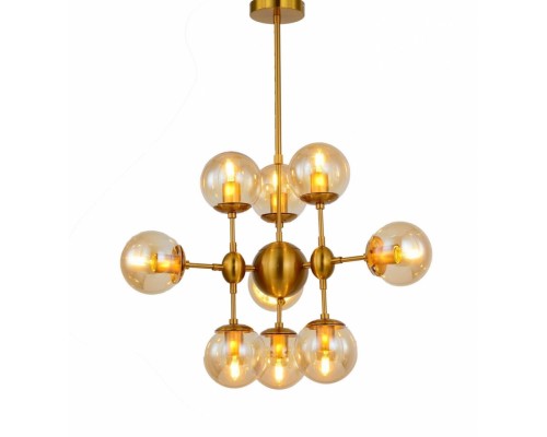 Потолочная люстра Gala LDP 7006-9 MD Lumina Deco Потолочная люстра Gala LDP 7006-9 MD Lumina Deco