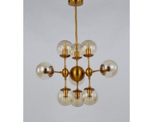 Потолочная люстра Gala LDP 7006-9 MD Lumina Deco Потолочная люстра Gala LDP 7006-9 MD Lumina Deco