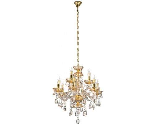 Подвесная люстра LDP 7025-6+3 GD Lumina Deco Подвесная люстра LDP 7025-6+3 GD Lumina Deco