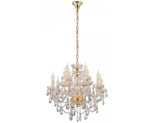 Подвесная люстра LDP 7026-8+4 SL+GD Lumina Deco Подвесная люстра LDP 7026-8+4 SL+GD Lumina Deco