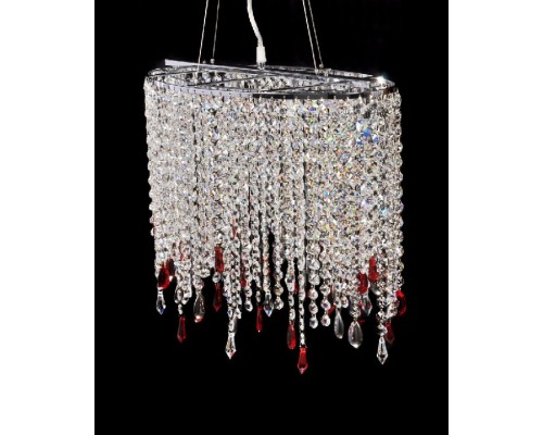 Подвесная люстра Santosa LDP 7051-4 CHR Lumina Deco Подвесная люстра Santosa LDP 7051-4 CHR Lumina Deco