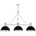 Потолочная люстра LDP 710-3 BK+CHR Lumina Deco