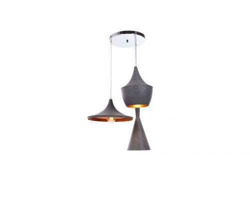 Подвесной светильник Foggi LDP 7712-3 GRANIT Lumina Deco Подвесной светильник Foggi LDP 7712-3 GRANIT Lumina Deco