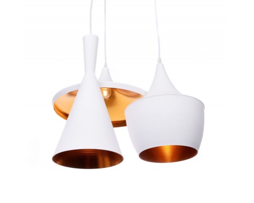 Подвесной светильник Foggi LDP 7712-3 WT Lumina Deco Подвесной светильник Foggi LDP 7712-3 WT Lumina Deco