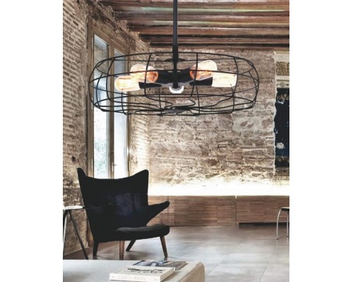 Потолочная люстра Nino LDP 8008 BK Lumina Deco Потолочная люстра Nino LDP 8008 BK Lumina Deco