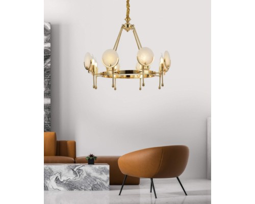 Подвесной светильник Montego LDP 8010-8 F.GD Lumina Deco Подвесной светильник Montego LDP 8010-8 F.GD Lumina Deco