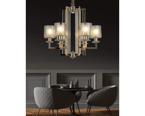 Подвесной светильник Manhattan LDP 8012-6 F.GD Lumina Deco Подвесной светильник Manhattan LDP 8012-6 F.GD Lumina Deco