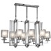 Подвесная люстра  LDP 8012-8 PR CHR Lumina Deco