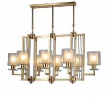 Подвесная люстра Manhattan LDP 8012-8 PR F.GD Lumina Deco