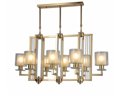 Подвесная люстра Manhattan LDP 8012-8 PR F.GD Lumina Deco Подвесная люстра Manhattan LDP 8012-8 PR F.GD Lumina Deco