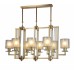 Подвесная люстра Manhattan LDP 8012-8 PR F.GD Lumina Deco