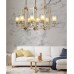 Подвесная люстра Manhattan LDP 8012-8 PR F.GD Lumina Deco