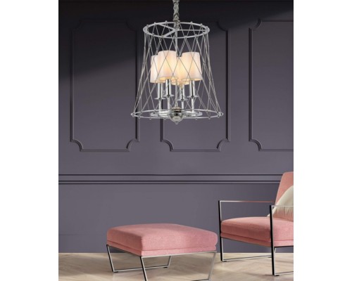 Подвесной светильник Berton LDP 8013-4 CHR Lumina Deco Подвесной светильник Berton LDP 8013-4 CHR Lumina Deco