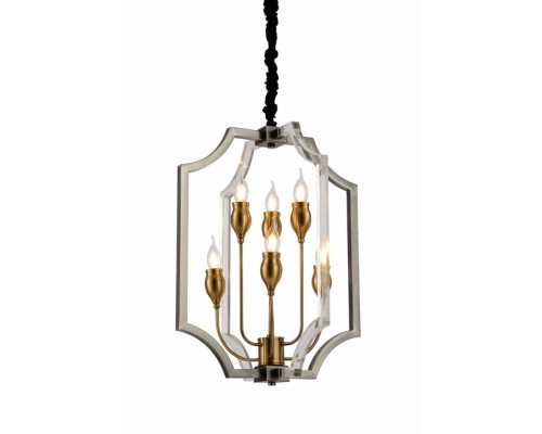 Подвесной светильник Modesco LDP 8014-3+3 BK+AK Lumina Deco Подвесной светильник Modesco LDP 8014-3+3 BK+AK Lumina Deco
