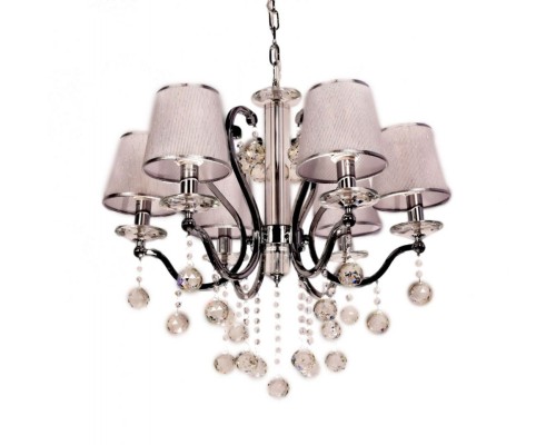 Подвесная люстра Bellisica LDP 8033-6 SL Lumina Deco Подвесная люстра Bellisica LDP 8033-6 SL Lumina Deco