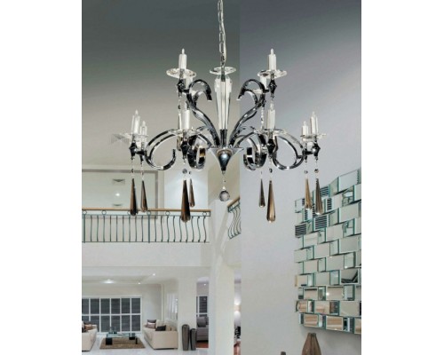Подвесная люстра Arterro LDP 8136-12 Lumina Deco Подвесная люстра Arterro LDP 8136-12 Lumina Deco