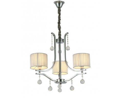 Подвесная люстра Fontenea LDP 8443-3 CHR Lumina Deco Подвесная люстра Fontenea LDP 8443-3 CHR Lumina Deco