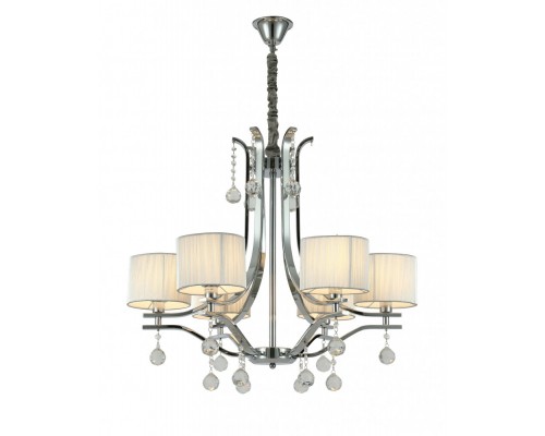Подвесная люстра Fontenea LDP 8443-6 CHR Lumina Deco Подвесная люстра Fontenea LDP 8443-6 CHR Lumina Deco