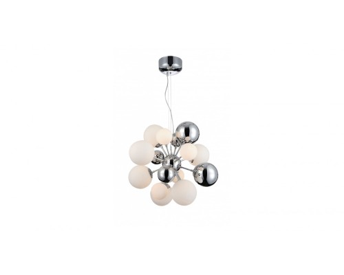 Подвесной светильник Galaksida LDP 8565-10/16 CHR+GY Lumina Deco Подвесной светильник Galaksida LDP 8565-10/16 CHR+GY Lumina Deco