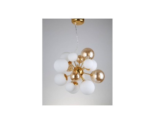 Подвесной светильник Galaksida LDP 8565-10/16 GD+TEA Lumina Deco Подвесной светильник Galaksida LDP 8565-10/16 GD+TEA Lumina Deco