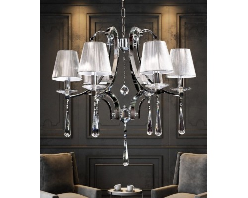 Подвесная люстра Venisia LDP 8810-6 SL Lumina Deco