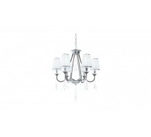 Подвесной светильник Milesia LDP 8926-6 WT+CHR Lumina Deco