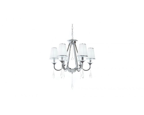 Подвесной светильник Milesia LDP 8926-6 WT+CHR Lumina Deco Подвесной светильник Milesia LDP 8926-6 WT+CHR Lumina Deco