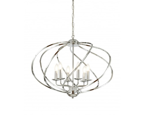 Подвесная люстра Roderio LDP 9041-6 CHR Lumina Deco Подвесная люстра Roderio LDP 9041-6 CHR Lumina Deco